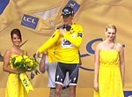 Andy Schleck during stage 9 of the Tour de France 2010